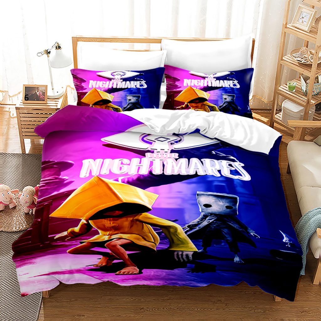 Little Nightmares Bedding Set Single Twin Full Queen King Size Little Nightmares Bed Set Children s 11 - Little Nightmares Shop