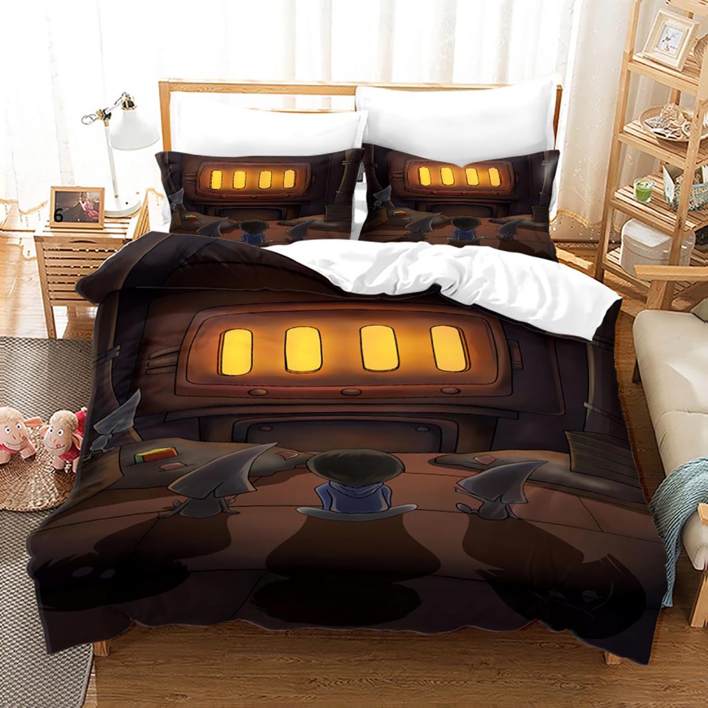 Little Nightmares Bedding Set Single Twin Full Queen King Size Little Nightmares Bed Set Children s 12 - Little Nightmares Shop
