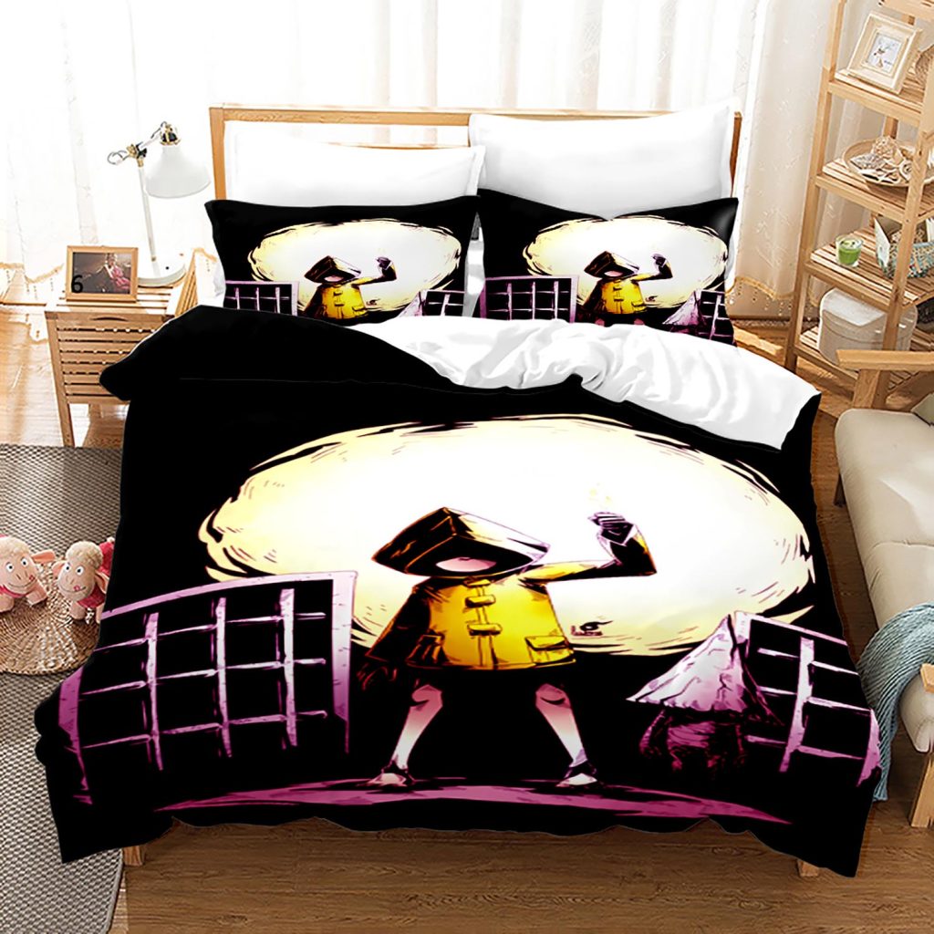 Little Nightmares Bedding Set Single Twin Full Queen King Size Little Nightmares Bed Set Children s 16 - Little Nightmares Shop