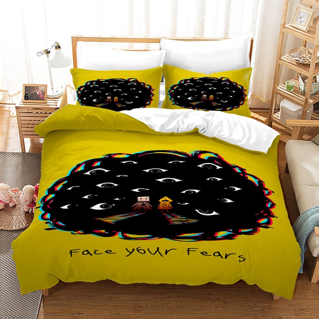 Little Nightmares Bedding Set Single Twin Full Queen King Size Little Nightmares Bed Set Children s 18 - Little Nightmares Shop