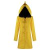 Halloween Cosplay Costume Anime Little Nightmare Cosplay Kid Six Cosplay Performance Costume Yellow Hooded Jacket Raincoat 4 - Little Nightmares Shop