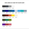 tank top color chart - Little Nightmares Shop