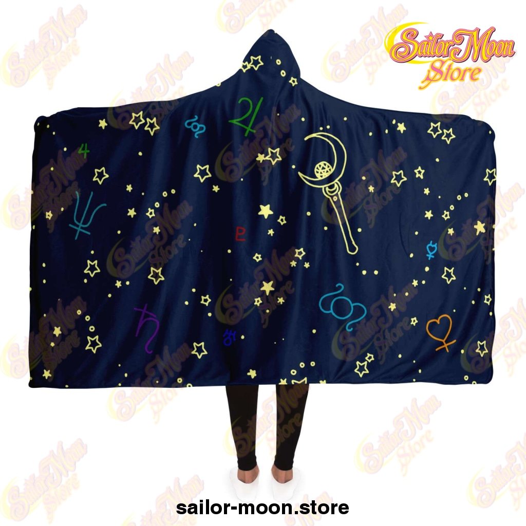 sailor moon hooded blanket 03 adult premium sherpa aop 456 - Little Nightmares Shop